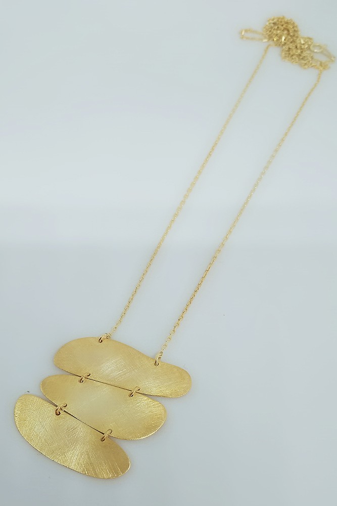 3LÜ TASARIM ÇİZME İŞÇİLİKLİ KOLYE