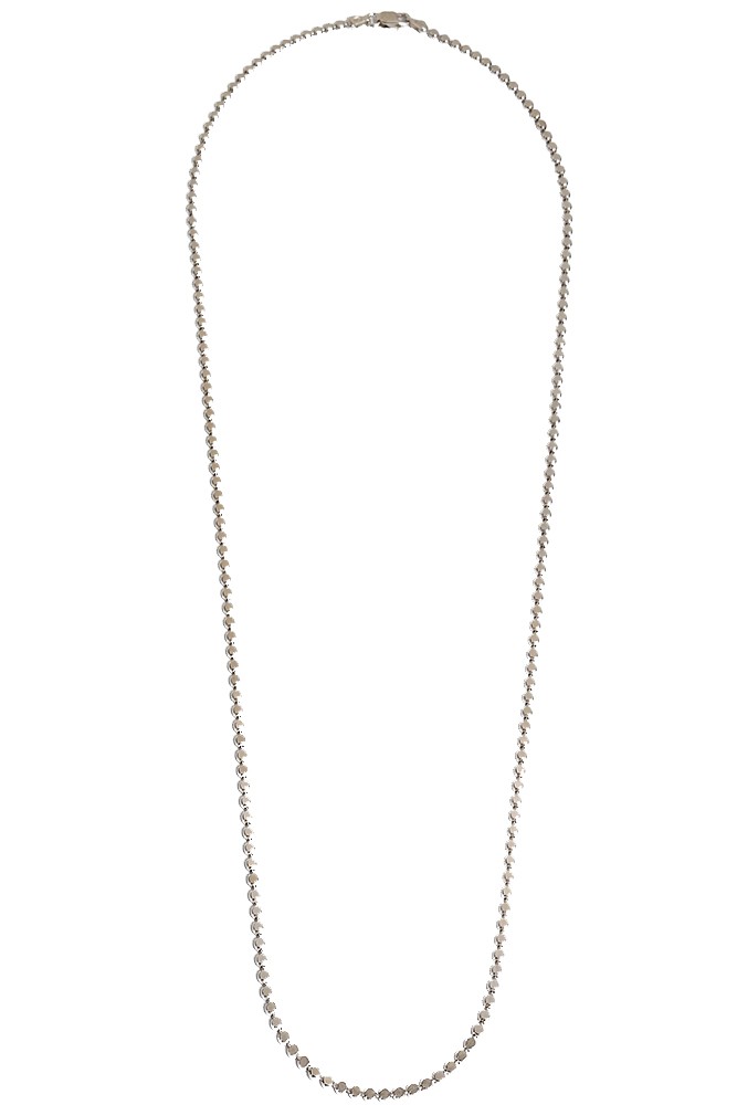 İTALYAN EZME TOP ZİNCİR - BEYAZ