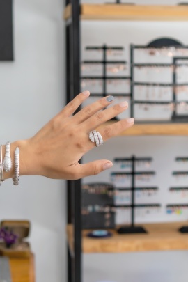 İTHAL TAŞLI KALIN YILAN YÜZÜK