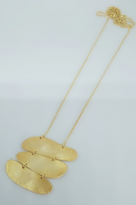 3LÜ TASARIM ÇİZME İŞÇİLİKLİ KOLYE