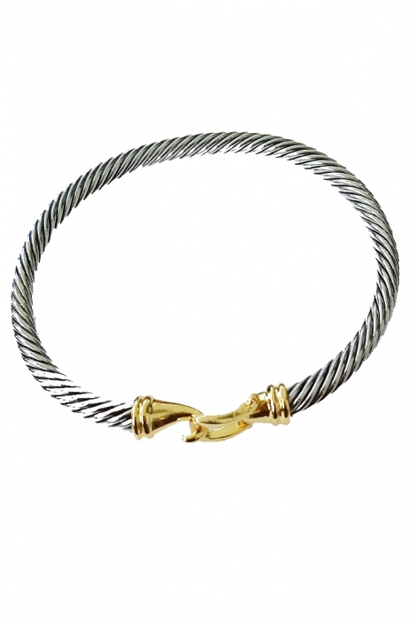 ÇELİK HALAT BİLEKLİK -  BEYAZ