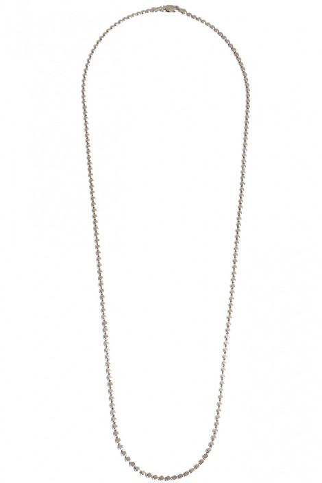 İTALYAN EZME TOP ZİNCİR - BEYAZ