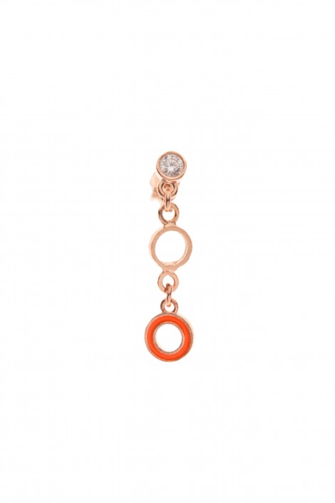 NEON YAVRU AĞZI HALKA KÜPE