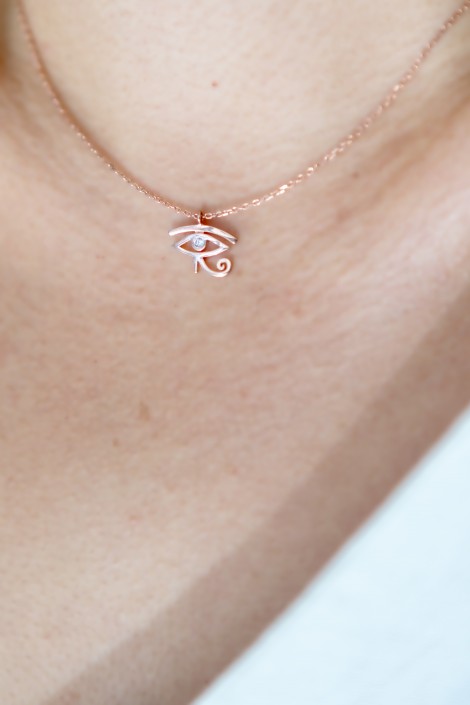 RA GÖZÜ SEMBOL KOLYE