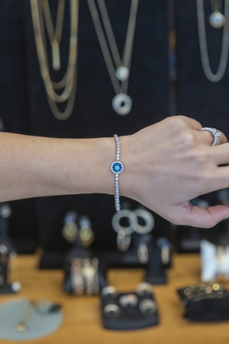 TEK NAZAR GÖZ SUYOLU BİLEKLİK