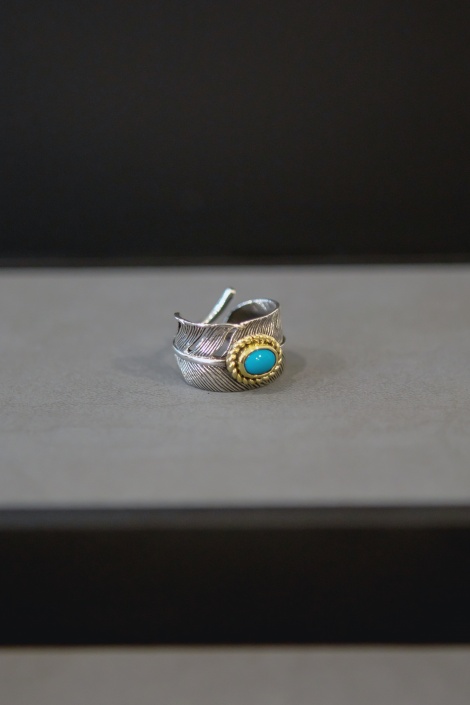 YAPRAK TURKUAZ TAŞ YÜZÜK